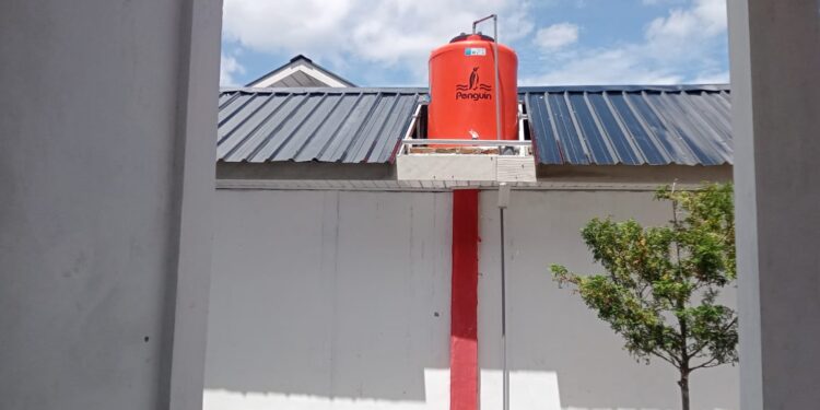 Tandon Air Tanpa Tiang Penyangga, Proyek Revitalisasi SDN 173305 Sipultak Taput Ancam Keselamatan Siswa