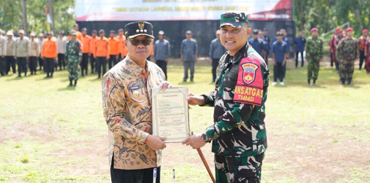 Bupati Sadewo Buka TMMD Sengkuyung Tahap I Tahun 2026 di Desa Sawangan Wetan Patikraja