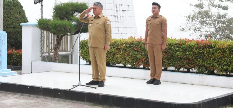 Pimpin Apel Gabungan, Wakil Bupati Tapanuli Utara Ingatkan Disiplin dan Perencanaan Pembangunan Berkualitas