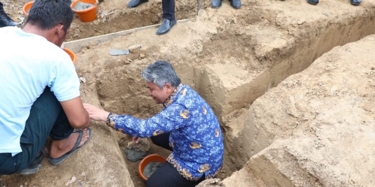 Pemkab Tapanuli Utara Apresiasi Peletakan Batu Pertama Gerai KDMP Sidagal