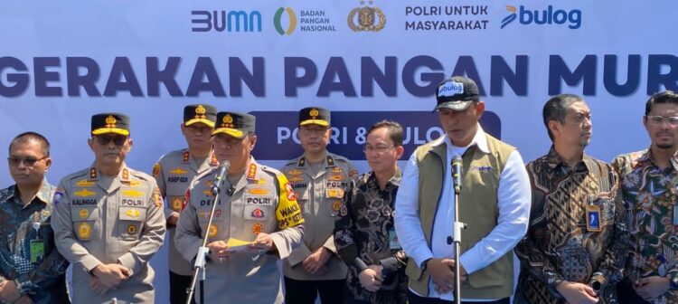 Polri dan Bulog Gelar Gerakan Pangan Murah Serentak, Pastikan Stok Pangan Aman Jelang Idul Fitri