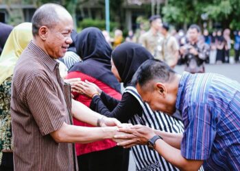 Bupati dan Wakil Bupati Apel dan Halal Bihalal Bersama ASN Setda Banyumas