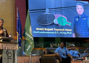 Wabup Taput Buka Turnamen Tenis Meja Rektor IAKN Tarutung Cup, Dorong Pembinaan Karakter Generasi Muda