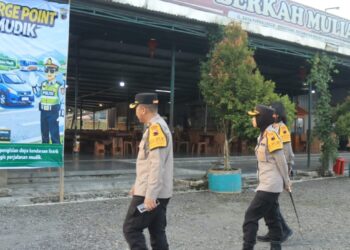 Polres Purbalingga Sediakan Charge Point Mudik untuk Kendaraan Listrik di Rest Area Cheng Ho