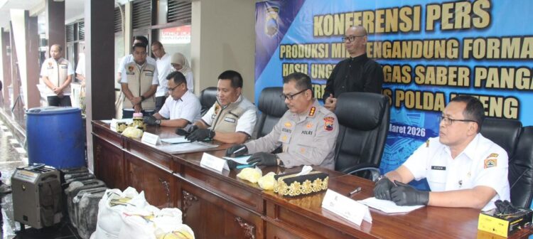 Polda Jateng Amankan Produsen Mie Berformalin di Boyolali, Kapasitas Produksi Capai 1,5 Ton per Hari