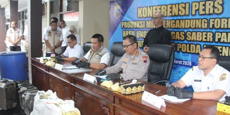 Polda Jateng Amankan Produsen Mie Berformalin di Boyolali, Kapasitas Produksi Capai 1,5 Ton per Hari