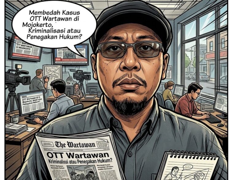 Membedah Kasus OTT Wartawan di Mojokerto, Kriminalisasi atau Penegakan Hukum?, Oleh : Dedik Sugianto Ketua Umum Lembaga Pers WAKOMINDO Pemred Media SINDIKAT POST