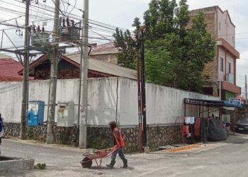 Provider Internet PT Atlantik di Jalan Kemiri Raya Nagori Nusa Harapan Kab Simalungun Diduga Beroperasi Tanpa Izin Resmi