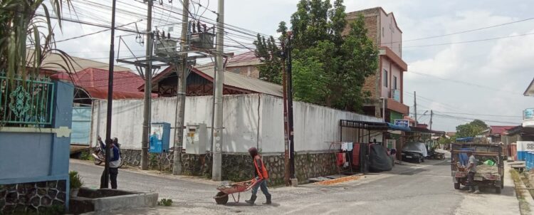 Provider Internet PT Atlantik di Jalan Kemiri Raya Nagori Nusa Harapan Kab Simalungun Diduga Beroperasi Tanpa Izin Resmi