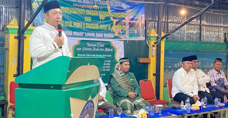 Bukber di Mesjid Syuhada Tarutung, Bupati Tapanuli Utara Ajak Seluruh Warga Jaga Toleransi