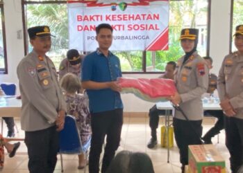Polres Purbalingga Gelar Bakti Sosial dan Kesehatan di Panti Wreda