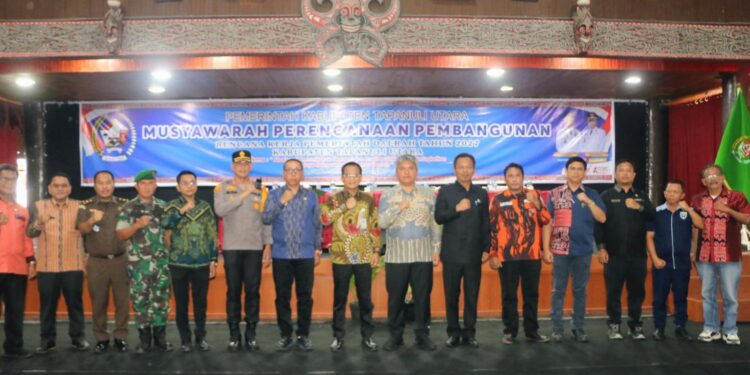 Bupati Tapanuli Utara Tekankan Akselerasi Pertumbuhan Ekonomi dan Penguatan SDM