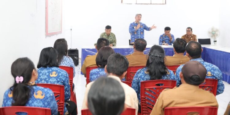 Rakor Kecamatan Garoga, Pemkab Tapanuli Utara targetkan Pemerataan Pembangunan serta Peningkatan Pelayanan kepada Masyarakat