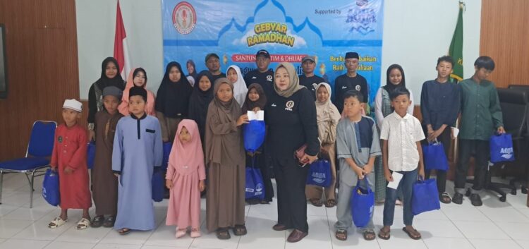 Ramadan Penuh hikmah,Paguyuban Jurnalis Cicago Santuni Yatim dan Dhuafa di Cigombong