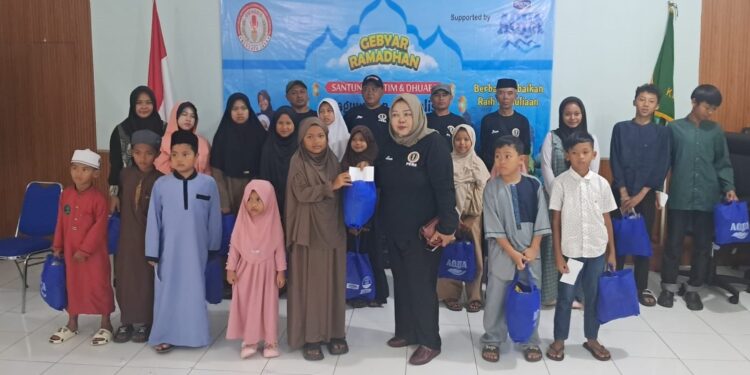 Ramadan Penuh hikmah,Paguyuban Jurnalis Cicago Santuni Yatim dan Dhuafa di Cigombong