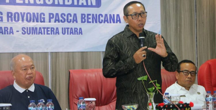 Bupati Tapanuli Utara Pimpin Verifikasi dan Pengundian 70 Unit Hunian Tetap ‘Kampung Parsaoran Nauli’ Adiankoting