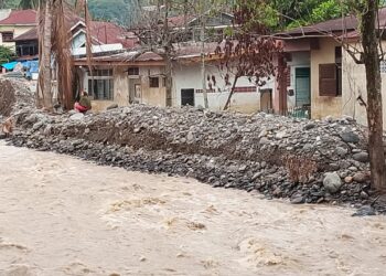 Lamban Bin Lambin, Pemda Kab Solok dan Provinsi Sumbar Tangani Jan Lalok Juo Lai, Masyarakat Terncam Banjir
