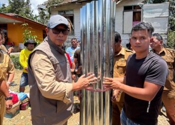 Pastikan Pemulihan Cepat, Bupati Taput Kunjungi Warga Terdampak Angin Puting Beliung di Dua Desa