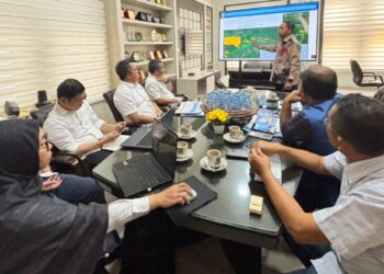 ‎ ‎Percepat Penanganan Banjir dan Konektivitas Antar-Kabupaten, Bupati Taput Temui Kepala BBPJN Sumut