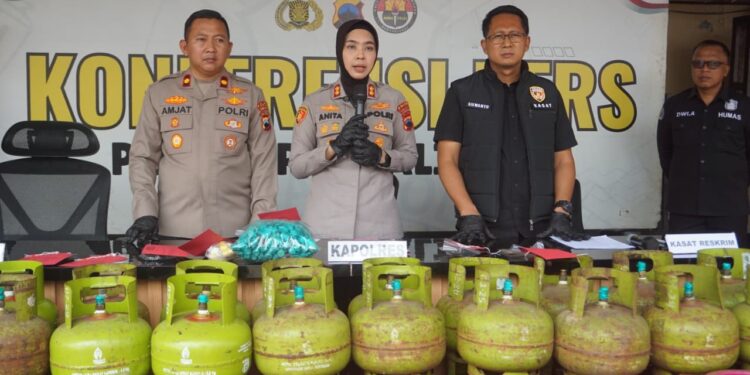 Polres Purbalingga Ungkap Kasus Penyalahgunaan LPG dan BBM Subsidi