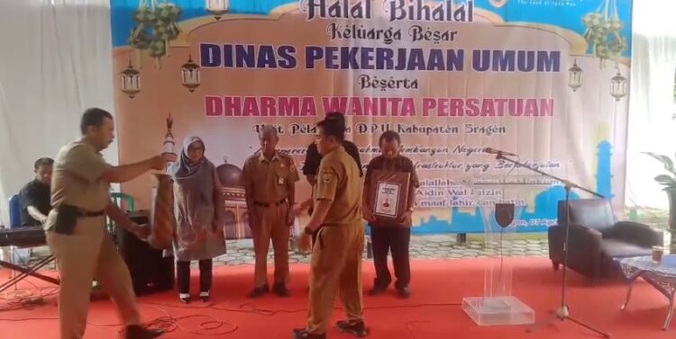 Halal Bihalal DPU Sragen Perkuat Silaturahmi dan Sinergi Pembangunan Daerah