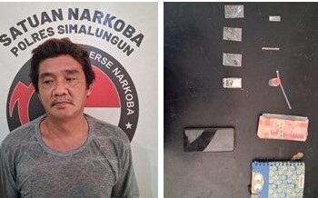 Dumas Polda Sumut Berbuah Hasil, Polres Simalungun Ciduk Y Pengedar Sabu Lengkap dengan Buku Catatan Penjualan di Perdagangan