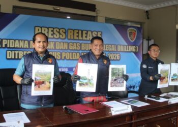 Polda Jateng Bongkar  Pengeboran Minyak Ilegal, Tiga Tersangka Diamankan