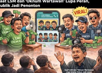 Eko Gagak Aktivis ’98 Angkat Suara: Wartawan, LSM, Ormas Bela Rakyat atau Bela Golongan Tertentu?