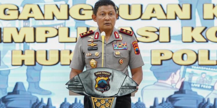 Pastikan Profesional Melayani Buruh Saat Aksi May Day, Polda Jateng Gelar Pelatihan Kesiapan Kontijensi