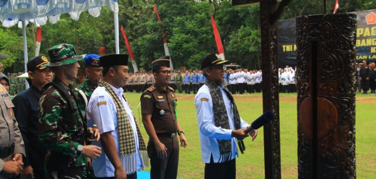 Gubernur Jateng utus Sekda Provinsi,  Buka TMMD Reg 128 di Sragen