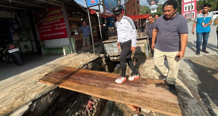 Bupati Tapanuli Utara Tekankan Optimalisasi Penataan dan Penanganan Kota Tarutung
