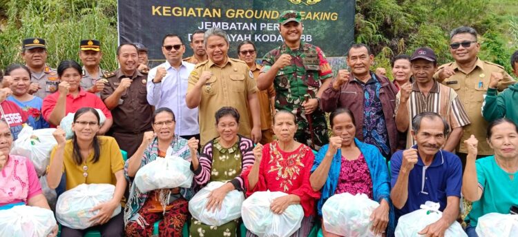 Pemkab Taput Dukung Groundbreaking Jembatan Sitakka