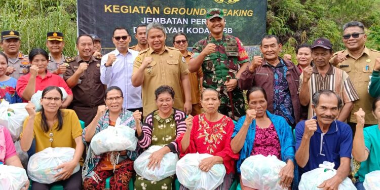 Pemkab Taput Dukung Groundbreaking Jembatan Sitakka