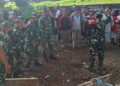 Warga Panunggangan Barat dan Timur Gelar Gotong Royong : Sampaikan Terima Kasih kepada Presiden melalui TNI