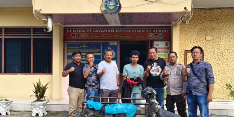 Polsek Gunung Malela Berhasil Ringkus Pelaku Pencurian Rumah Anggota Polri, Sembilan Hari Buron Akhirnya Dibekuk di Nagori Pematang Sahkuda