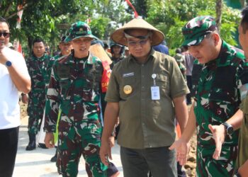 Tawa Bahagia Warga Pecah di Lokasi Sumur Bor TMMD di Dusun Gadungsari