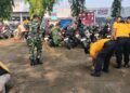 Dukung ASRI, Polres Purbalingga Gandeng Berbagai Pihak Bersihkan Lingkungan GOR Goentoer Darjono