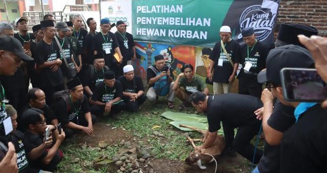 BAZNAS Banyumas Selenggarakan Pelatihan Penyembelihan Hewan Kurban