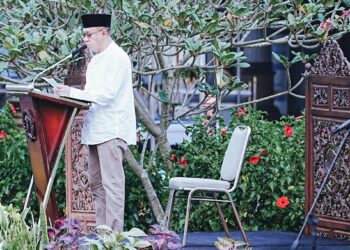 Ribuan Warga Laksanakan Salat Idul Adha di Alun-alun Purwokerto