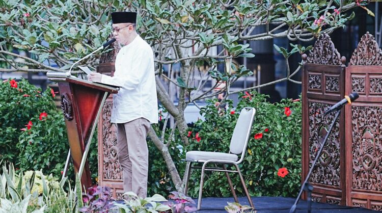 Ribuan Warga Laksanakan Salat Idul Adha di Alun-alun Purwokerto