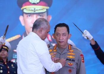 Kapolri Terima Adhi Bhakti Senapati, Jadi Motivasi Perkuat Sinergi Keamanan Siber
