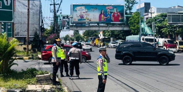 Beri Pengawalan Sejak Titik Kumpul Hingga Lokasi Aksi, Wujud Pelayanan Humanis Polda Jateng Saat Mayday