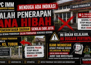 Dugaan Penyimpangan Dana Hibah Rp.500 Juta, Jangan Main main Dengan Uang Rakyat