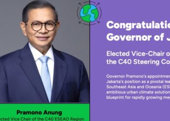 Jakarta Jadi Kunci Aksi Iklim Global, Gubernur Pramono Terpilih Sebagai Wakil Ketua C40