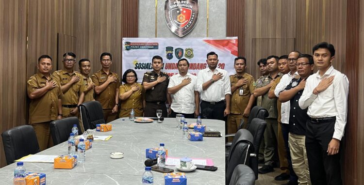 Sat Reskrim Polres Simalungun Gelar Koordinasi dengan Kejaksaan dan PPNS, Siapkan Penegak Hukum Hadapi Era Baru KUHAP
