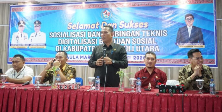 Masuk 42 Daerah Piloting Nasional, Pemkab Taput Gelar ToT Digitalisasi Bantuan Sosial bagi 510 Agen