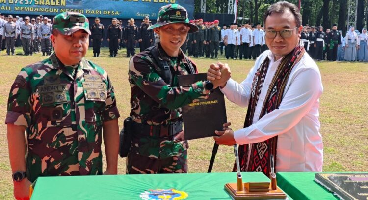 Kasdam IV/Dip tutup TMMD Reg 128 di Sragen