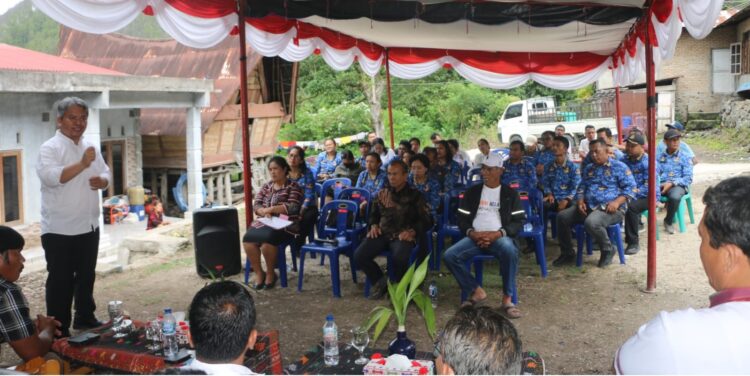 Pemkab Tapanuli Utara Apresiasi Keberhasilan Ketahanan Pangan Desa Hutalontung