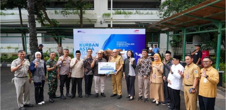 Wujud Nyata Solidaritas Sosial, Pemkot Jakut Terima Bantuan Hewan Kurban dari PT. Astra Internasional Tbk