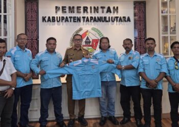 Audiensi DPC SPRI Taput dengan Bupati, Perkuat Sinergi Pers dan Pemerintah